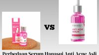 Perbedaan Serum Hanasui Anti Acne Asli dan Palsu