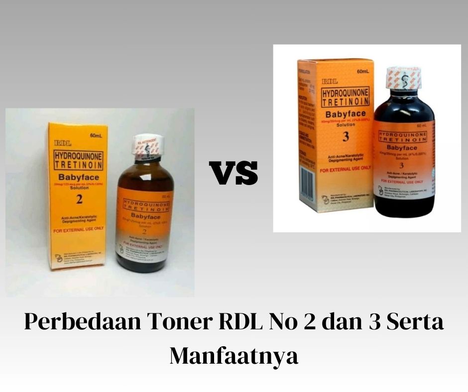 Perbedaan Toner RDL No 2 dan 3