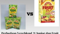 Perbedaan Vegeblend 21 Junior dan Fruit 18 Junior