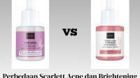 Perbedaan Scarlett Acne dan Brightening