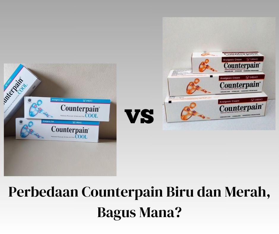 Perbedaan Counterpain Biru dan Merah