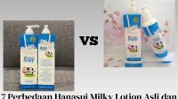 Perbedaan Hanasui Milky Lotion Asli dan Palsu