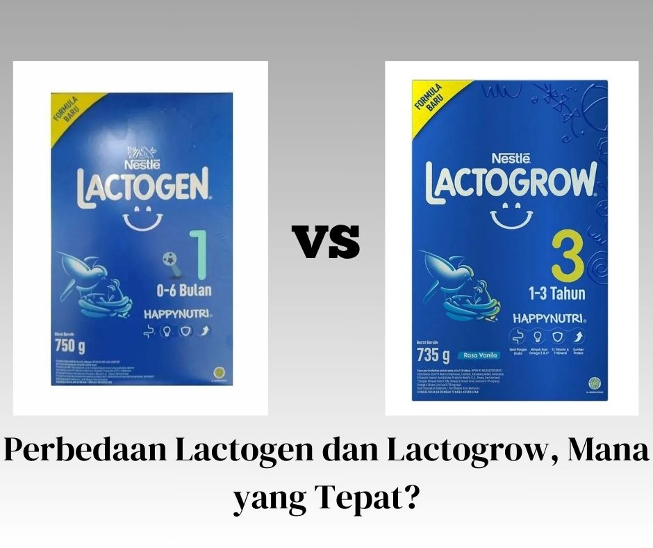 Perbedaan Lactogen dan Lactogrow